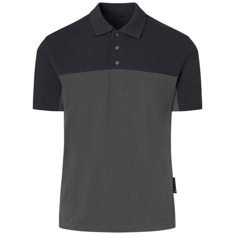Kübler 5221 Poloshirt – dunkelgrau/schwarz
