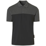 Kübler 5221 Poloshirt – schwarz/dunkelgrau