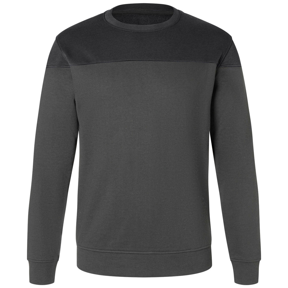 Kübler 5222 Sweatshirt – dunkelgrau/schwarz