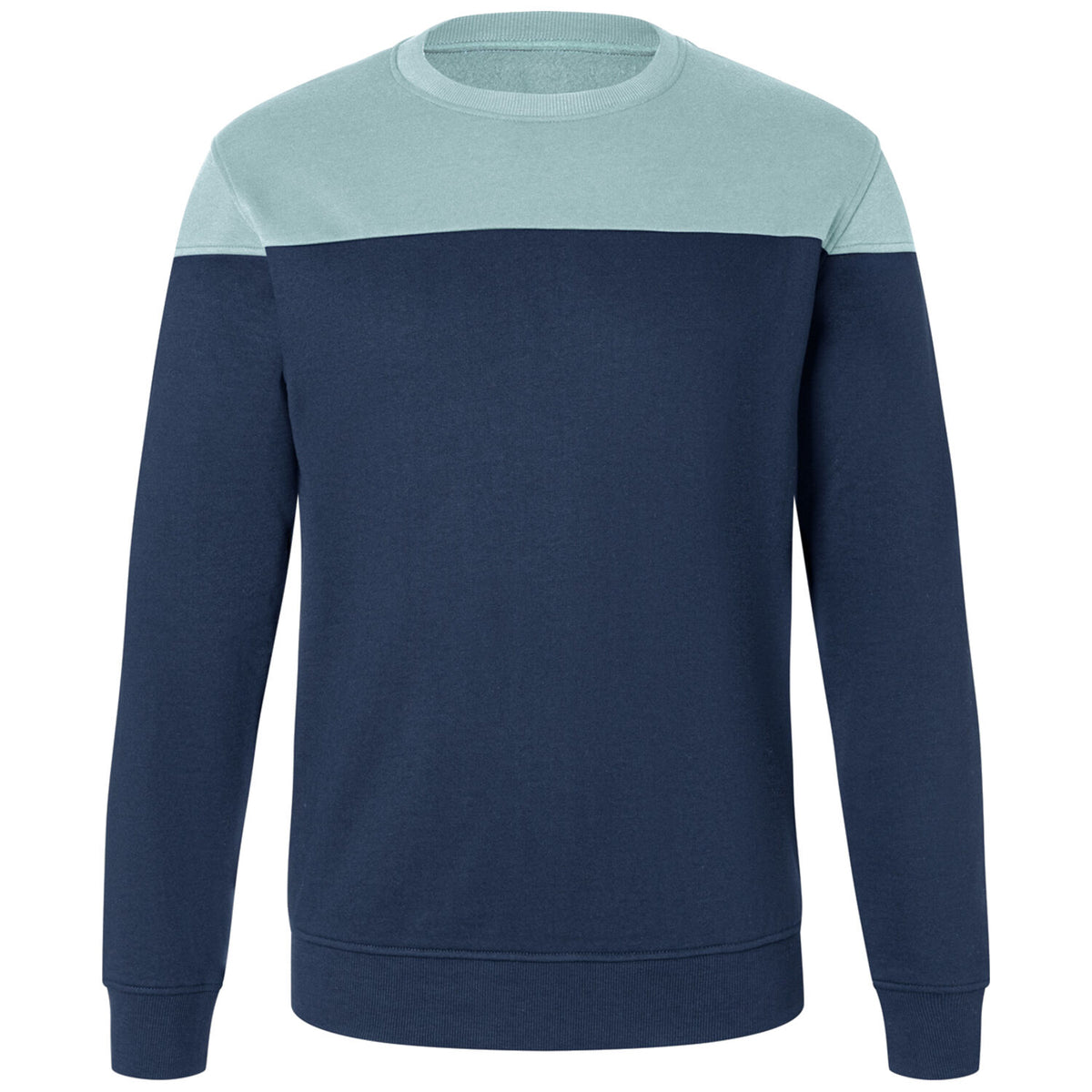 Kübler 5222 Sweatshirt – dunkelblau/hellblau