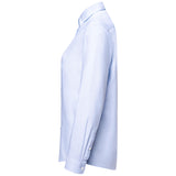 Hakro Damen 138 Bluse Oxford – himmelblau