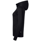 Hakro Damen 273 Kapuzen-Tecjacke ECO – schwarz