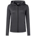 Hakro Damen 273 Kapuzen-Tecjacke ECO – karbongrau