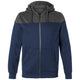 Kübler 5223 Sweatjacke – blau/grau