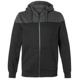 Kübler 5223 Sweatjacke – schwarz/dunkelgrau