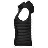 Hakro Damen 297 Kapuzen-Loftweste – schwarz