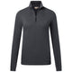 Hakro Damen 335 Langarm-Zip-Shirt Mikralinar – karbongrau