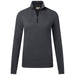 Hakro Damen 335 Langarm-Zip-Shirt Mikralinar – karbongrau