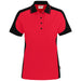 Hakro Damen 339 Contrast Poloshirt Mikralinar – rot