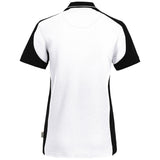 Hakro Damen 339 Contrast Poloshirt Mikralinar – weiß