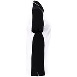 Hakro Damen 339 Contrast Poloshirt Mikralinar – weiß