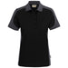 Hakro Damen 339 Contrast Poloshirt Mikralinar – schwarz