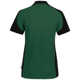 Hakro Damen 339 Contrast Poloshirt Mikralinar – tanne