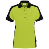 Hakro Damen 339 Contrast Poloshirt Mikralinar – kiwi