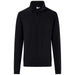 Hakro 535 Langarm-Zip-Shirt Mikralinar ECO – schwarz