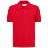 Hakro 545 Kinder Poloshirt Bio-Baumwolle – rot