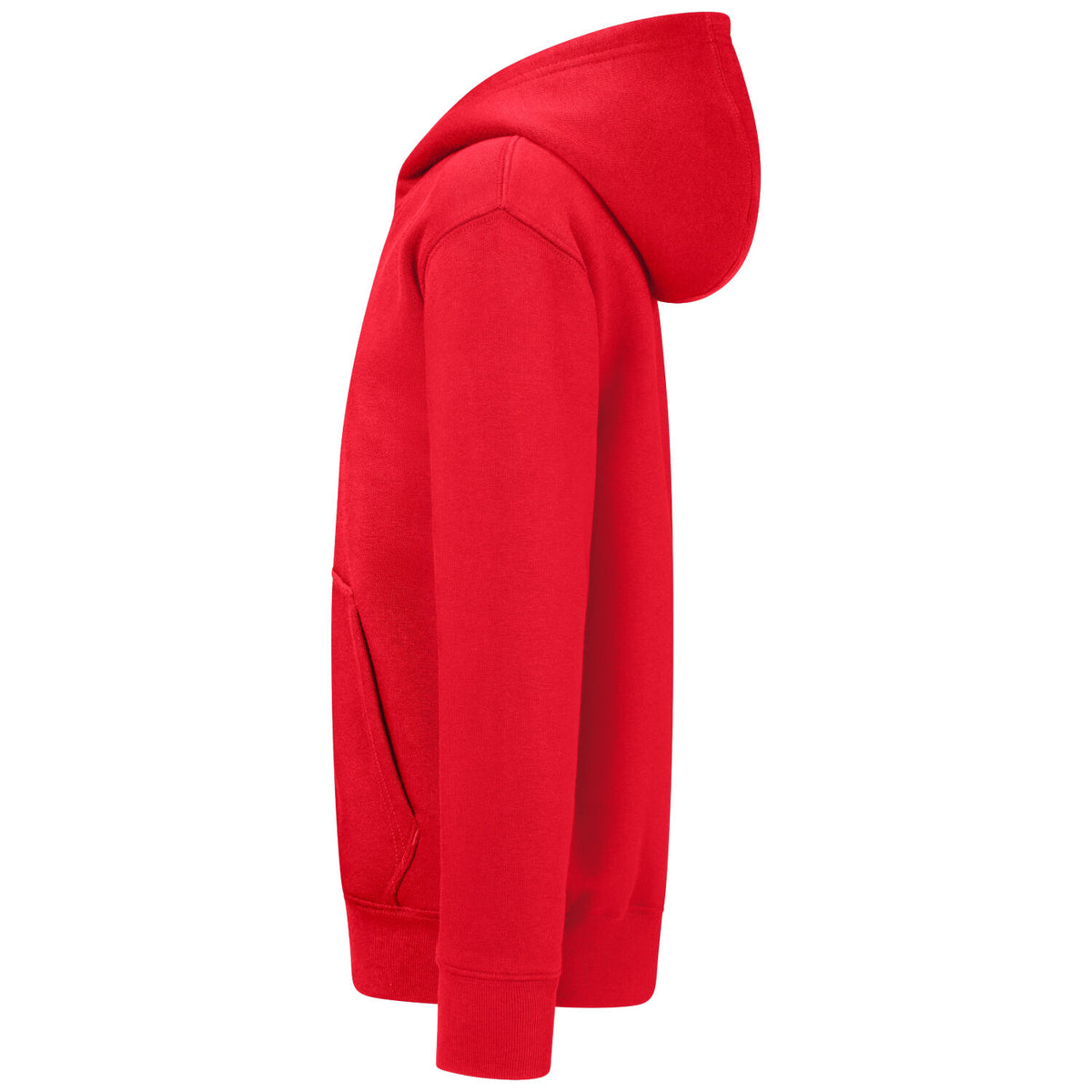 Hakro 565 Kinder Sweatjacke Bio-Baumwolle – rot
