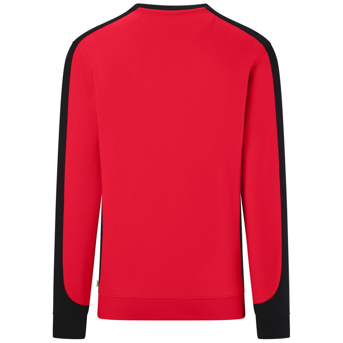 Hakro 549 Sweatshirt Contrast Mikralinar ECO – rot