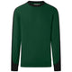 Hakro 549 Sweatshirt Contrast Mikralinar ECO – tanne