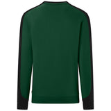 Hakro 549 Sweatshirt Contrast Mikralinar ECO – tanne
