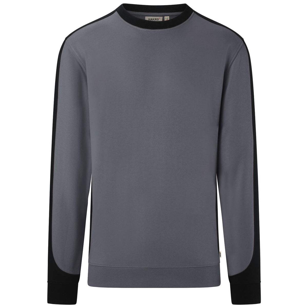 Hakro 549 Sweatshirt Contrast Mikralinar ECO – anthrazit