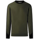 Hakro 549 Sweatshirt Contrast Mikralinar ECO – olive