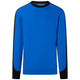 Hakro 549 Sweatshirt Contrast Mikralinar ECO – royal