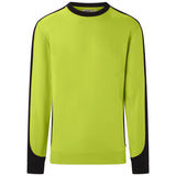 Hakro 549 Sweatshirt Contrast Mikralinar ECO – kiwi