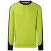 Hakro 549 Sweatshirt Contrast Mikralinar ECO – kiwi