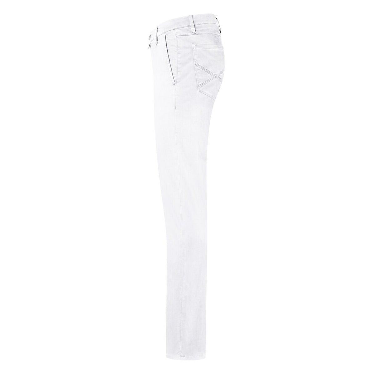 Hakro 707 Chinohose X-Stretch – weiß