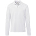 Hakro 817 Langarm Poloshirt Mikralinar ECO – weiß