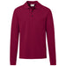 Hakro 817 Langarm Poloshirt Mikralinar ECO – weinrot