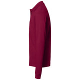 Hakro 817 Langarm Poloshirt Mikralinar ECO – weinrot