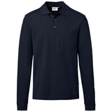 Hakro 817 Langarm Poloshirt Mikralinar ECO – tinte