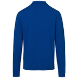 Hakro 817 Langarm Poloshirt Mikralinar ECO – royalblau