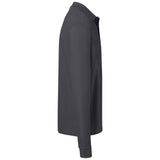 Hakro 817 Langarm Poloshirt Mikralinar ECO – karbongrau