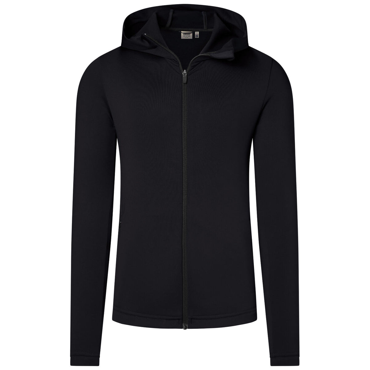 Hakro 873 Kapuzen-Tecjacke ECO – schwarz