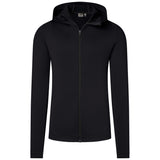 Hakro 873 Kapuzen-Tecjacke ECO – schwarz