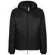 Hakro 889 Kapuzen-Thermo-Loftjacke – schwarz