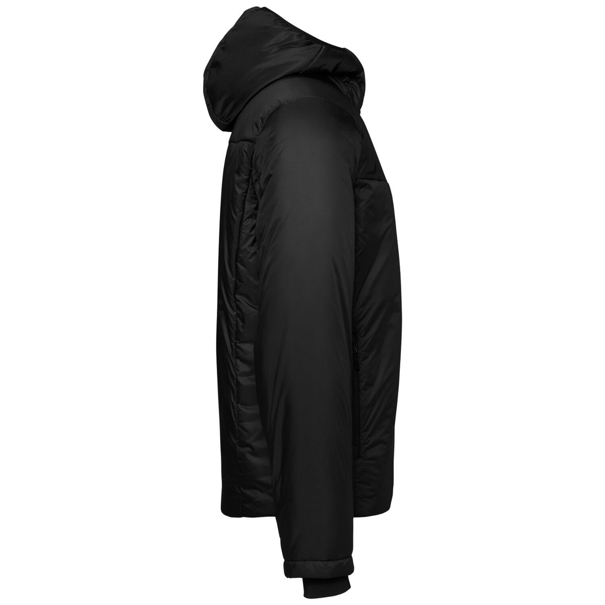 Hakro 889 Kapuzen-Thermo-Loftjacke – schwarz