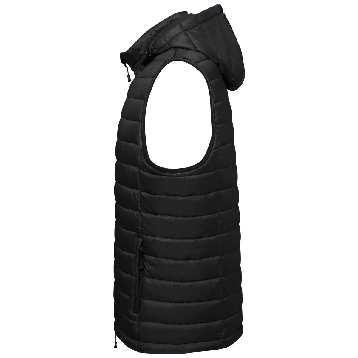 Hakro 897 Kapuzen-Loftweste – schwarz