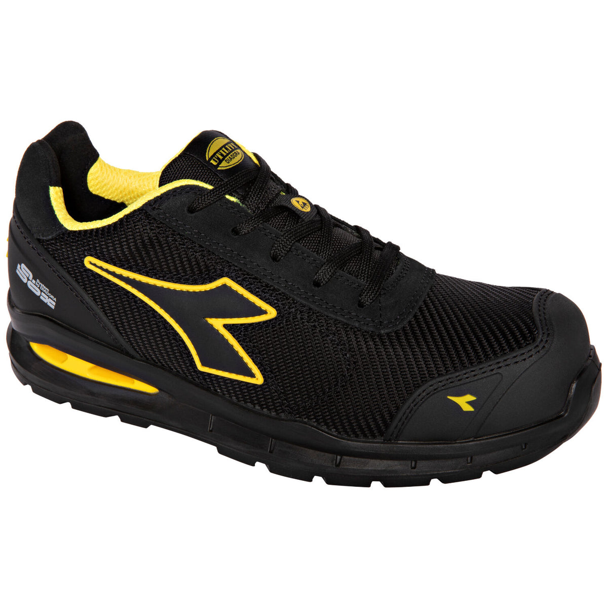Diadora RUN A.BOX CFB S3S Sicherheitshalbschuhe schwarz