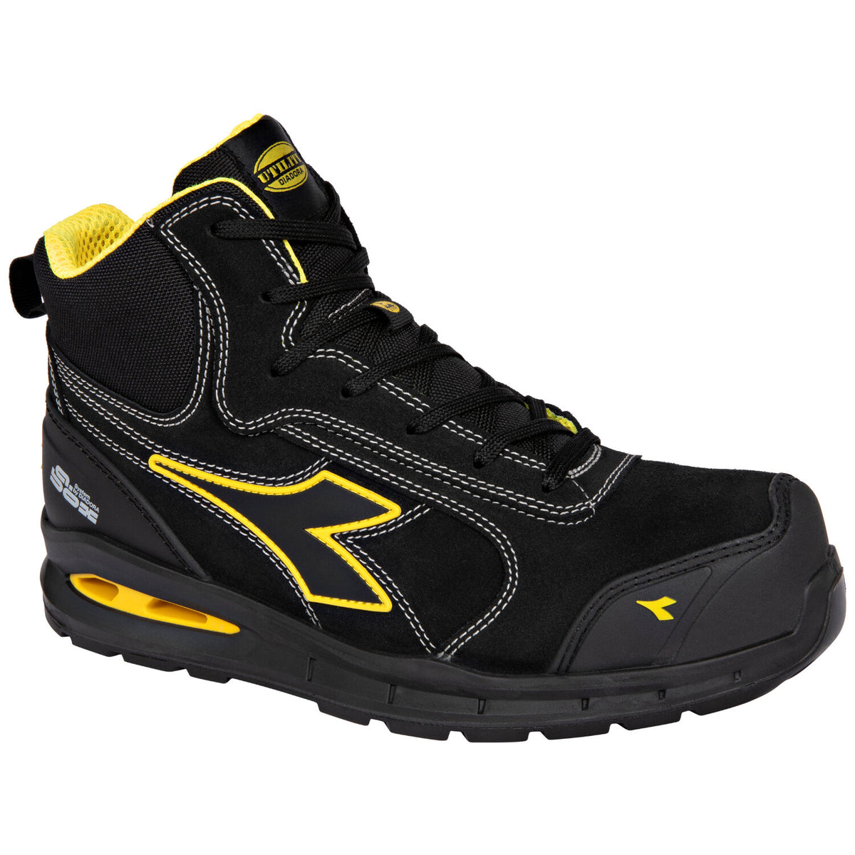 Diadora RUN A.BOX Mstr S3S Sicherheitshochschuhe schwarz