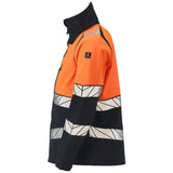 Mascot Accele. Safe Warnschutz-Softshelljacke – marine/leuchtorange