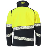 Mascot Accele. Safe Warnschutz-Softshelljacke – marine/leuchtgelb