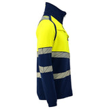 Mascot Accelerate Safe Warnschutz-Fleecejacke – marine/leuchtgelb