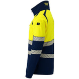 Mascot Accelerate Safe Warnschutz-Fleecejacke – marine/leuchtgelb