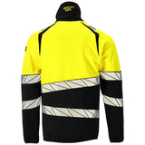 Mascot Accelerate Safe Warnschutz-Fleecejacke – schwarz/leuchtgelb