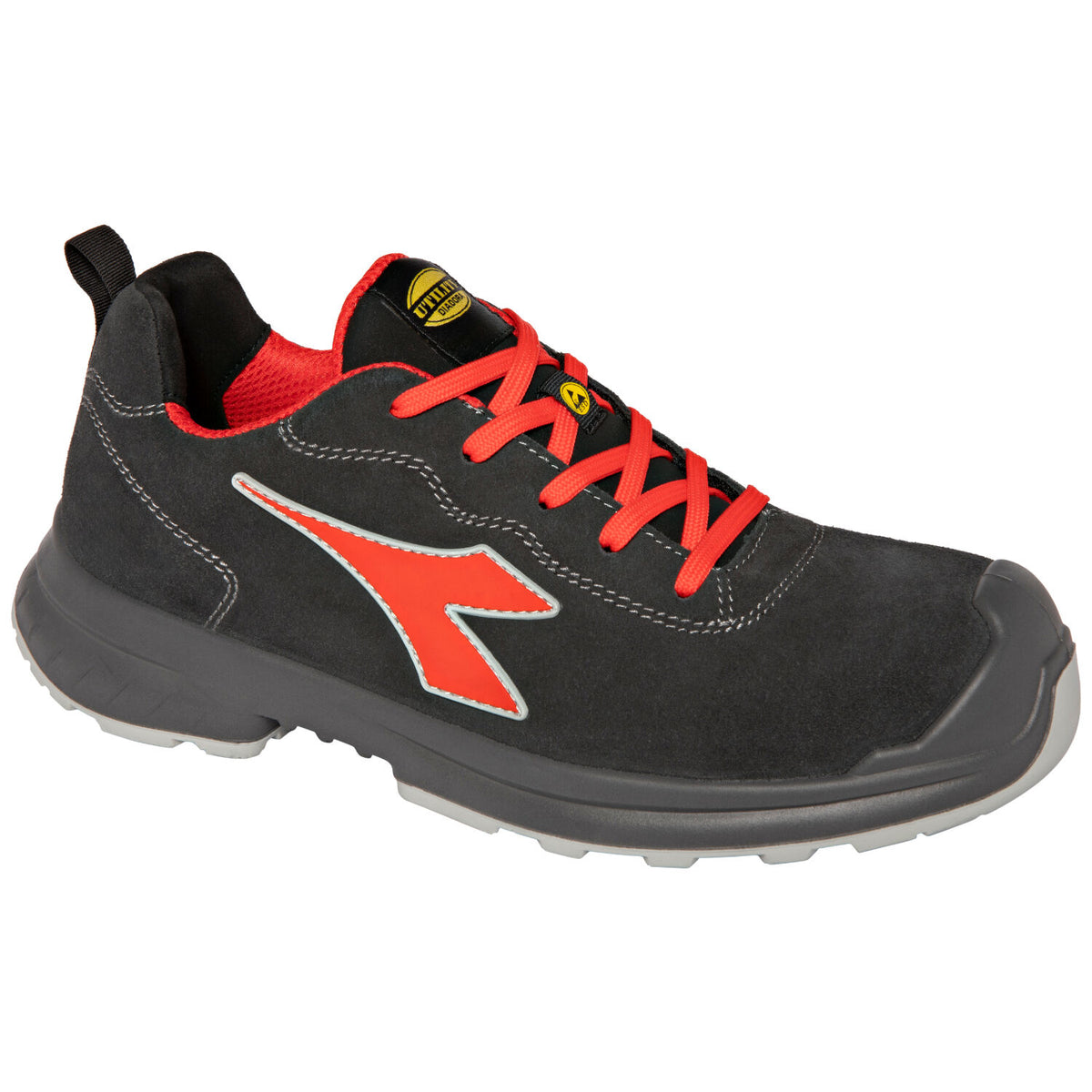 Diadora Flash S3S Sicherheitshalbschuhe grau – grau