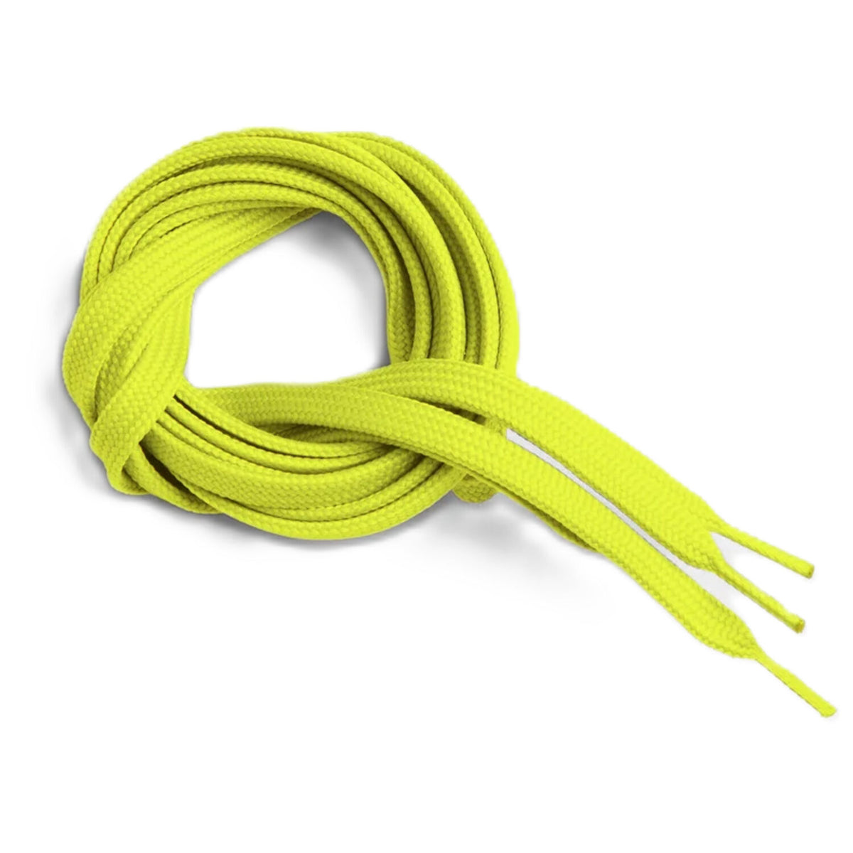 Diadora Flat Laces Thermo 100 Schnürsenkel – flourgelb